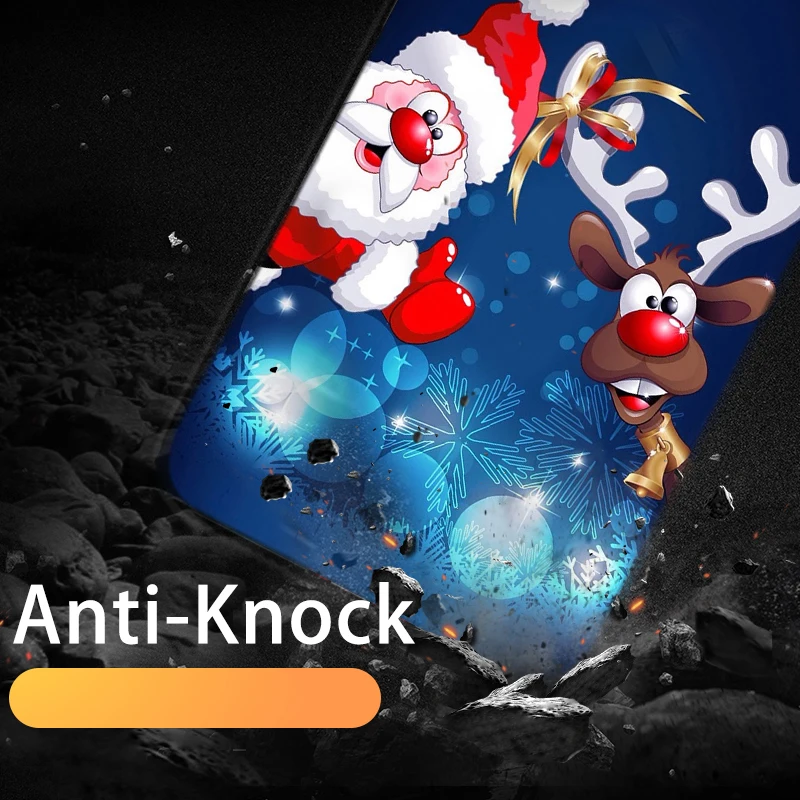 Чехол из ТПУ для Xiaomi Redmi Note 8T 8A 10 8 Pro CC9 Merry Christmas new year santa claus Elk с милым рисунком