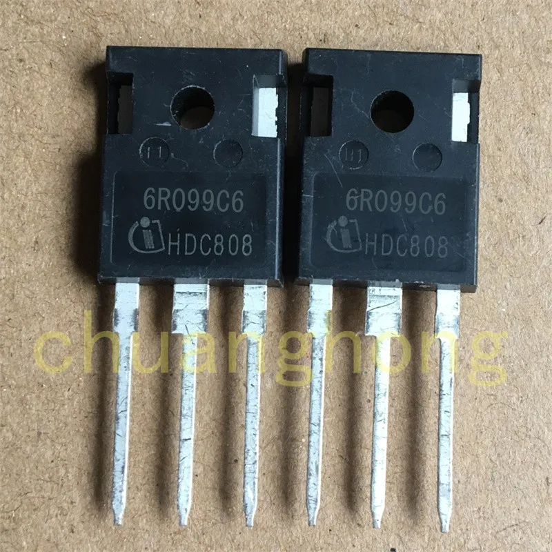 

1pcs/lot high-powered triode 6R099C6 38A 600V new field effect MOS tube TO-247 IPW60R099C6 transistor