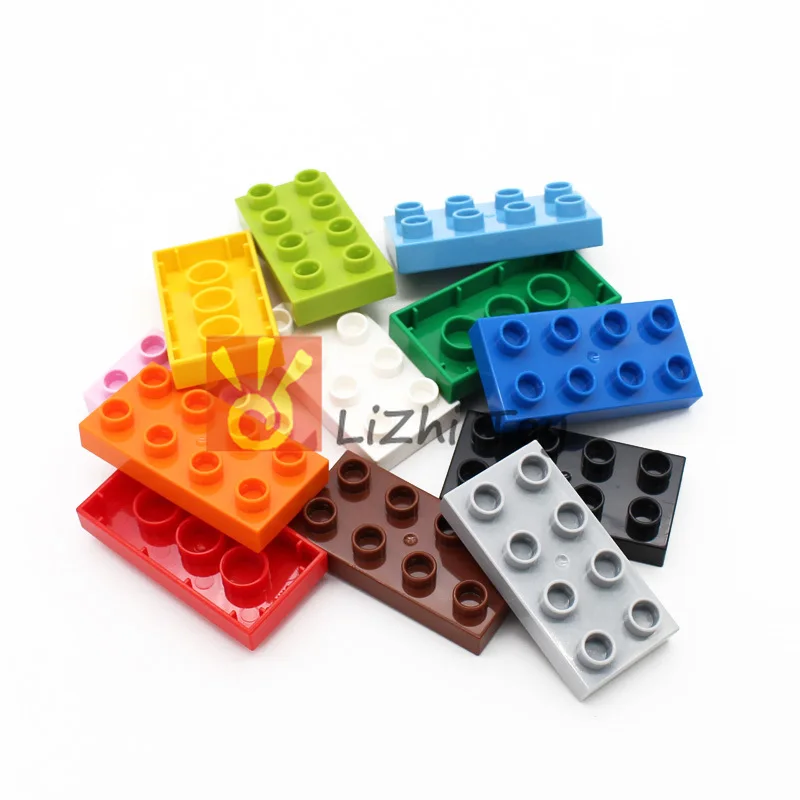 Большой строительный блок MOC DIY 40666 кирпичи 2x4x1/2 (толстый) большой размер сборные