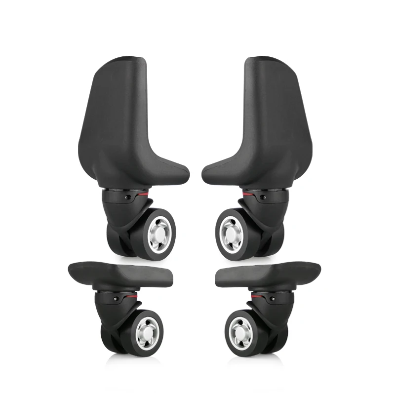 Black Travel Luggage Wheel Password Box Accessories Substitute Luggage Rolling Wheels  Universal Suitcase Caster Suitcase Wheels