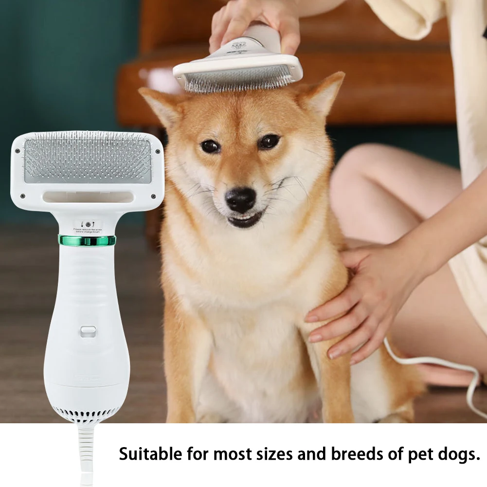 

EU Plug Styling Tools Travel Portable Pet Hair Dryer Blowing 2 In 1 Grooming Dogs Cats Quiet Working Home Adjustable Temperature
