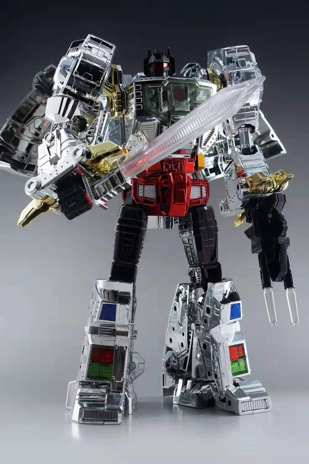 MP08 Гримлок трансформация MP-08 негабаритных гальваническим версия фигурка ко Робот Игрушки