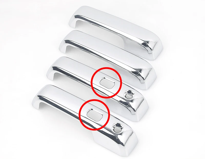 Подходит для FORD F150 F-150 2015 2018-2019 хромированная крышка дверной ручки с умным