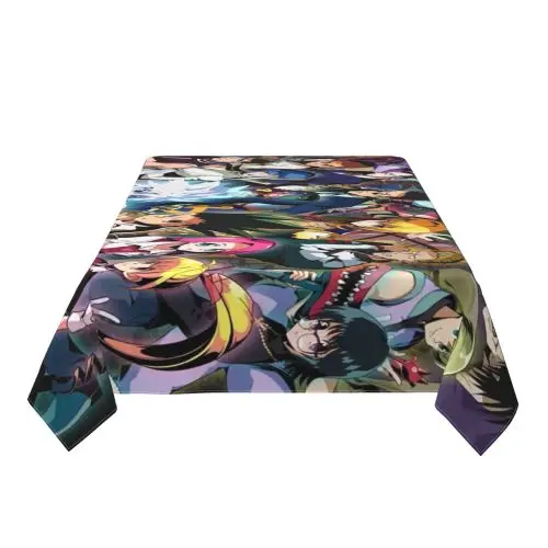

Hunter X Hunter Print Table Cloth Coffee TableCover Rectangular Tablecloth Waterproof Tablecloths Dining TableCloth