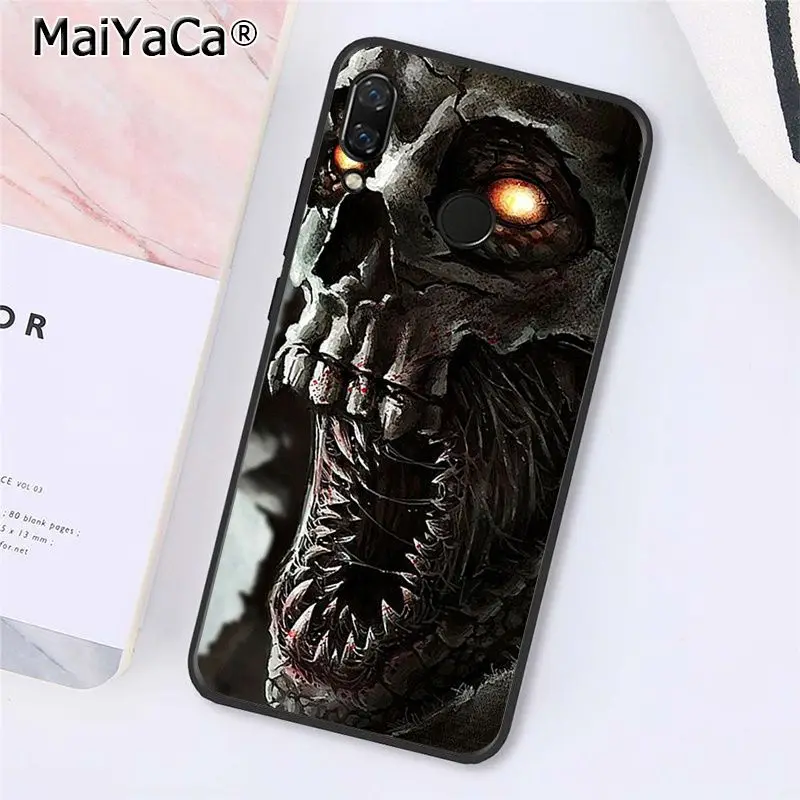 MaiYaCa Мрачный Жнец "скелетная" Капа чехол для телефона для Xiaomi Redmi8 4X 6A S2 5A Redmi 5 5Plus Note7 8Pro 7A 6A
