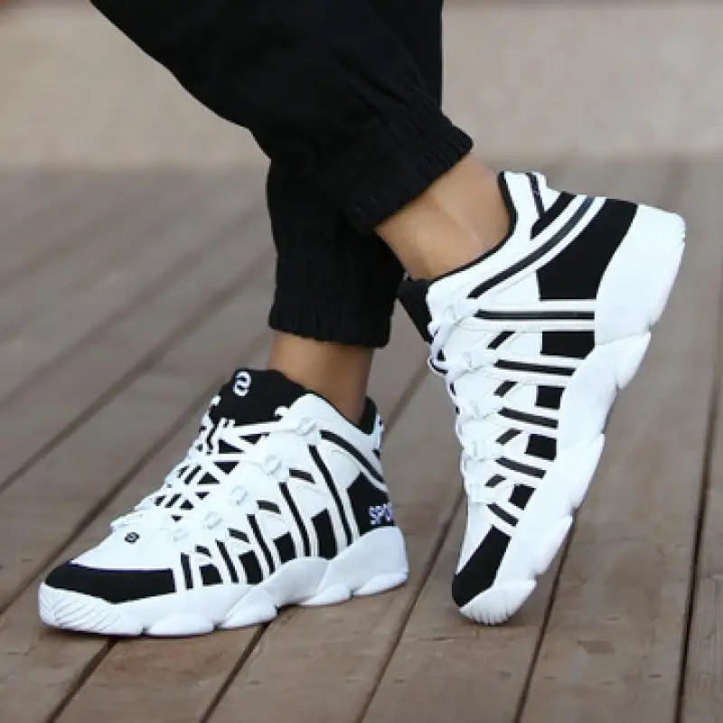 

2021 Fashion Men Luxury Sneakers Summer Comfortable Lace Up Men Flats Outdoor Casual Breathable Walking Men Walking Shoes