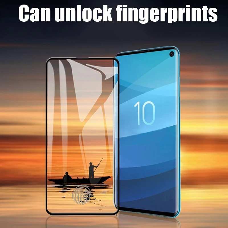 

3D Full Curved Edge Protective Tempered Glass For Samsung Galaxy Note 10 Screen Protector Film for Samsung Note10 Pro