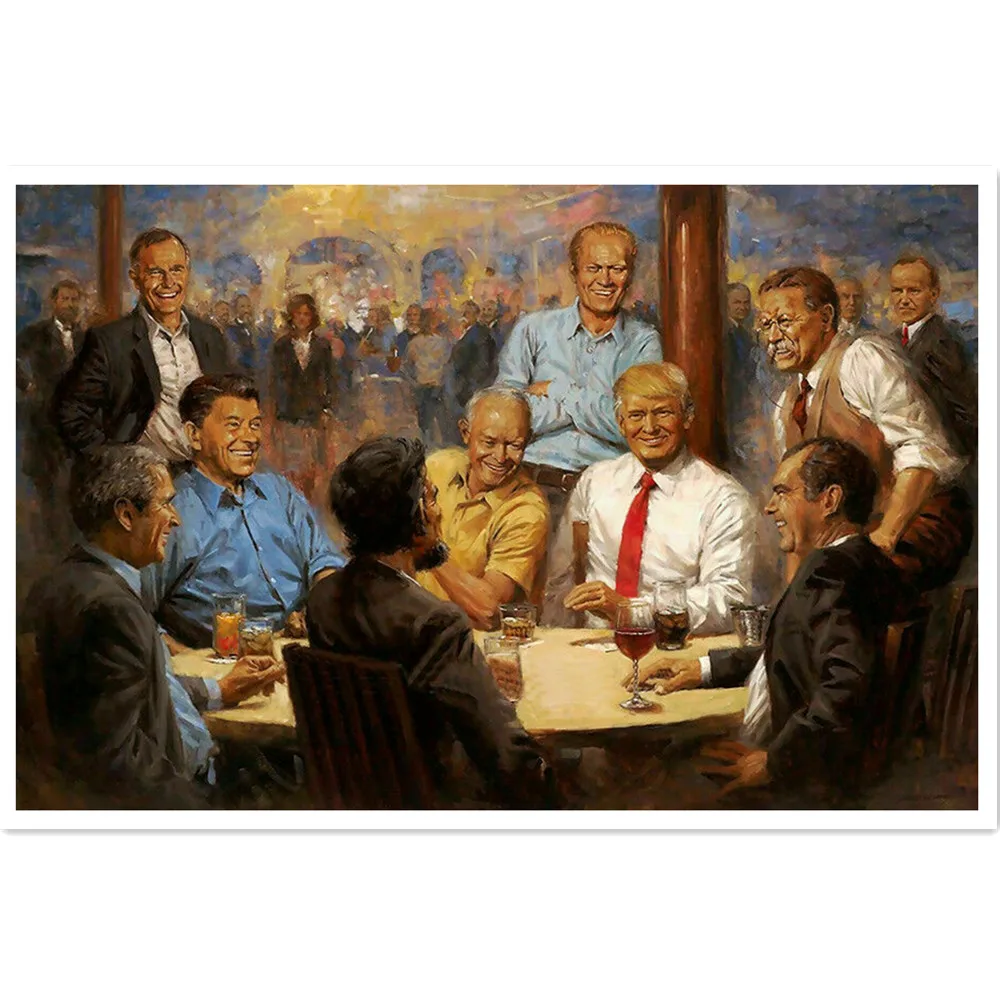 

Donald Trump President Posters and Prints Wall Art Pictures Room Decorative Canvas Painting Great Usa Art Poster Home Decor
