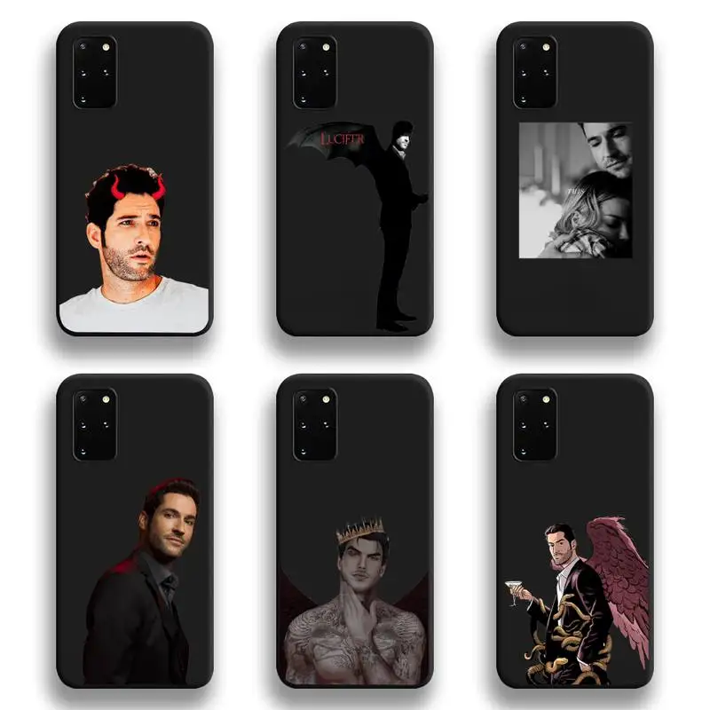 

Lucifer Morning Star Phone Case For Samsung Galaxy S21 Plus Ultra S20 FE M11 S8 S9 plus S10 5G lite 2020