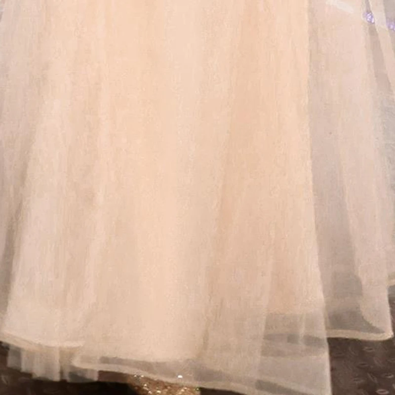 

Fashion Ball Gown Evening Dresses Sweetheart applique Long Formal Dress Gala Flared sleeves Women Party Gowns Floor-Length robe