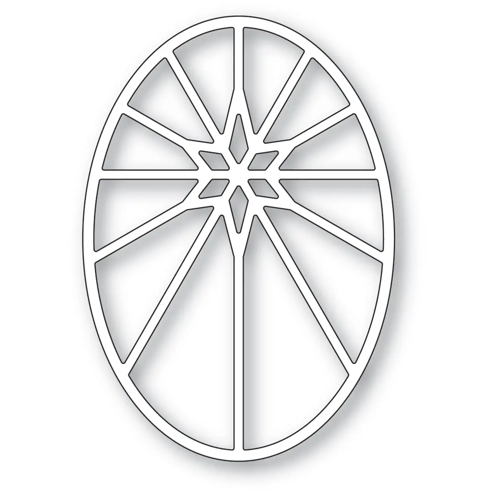 

Metal cutting dies brilliant star oval die cut mold card Scrapbook paper craft knife mould blade punch stencils 107*76mm