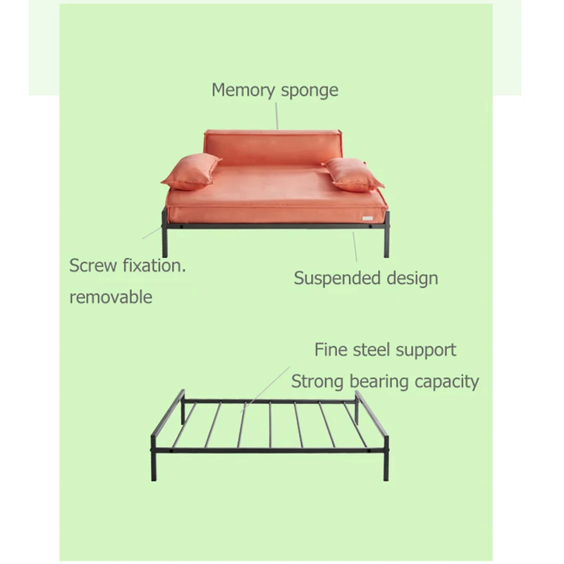 Роскошная кровать для собаки UFBemo мягкая бренда M кошки с памятью формы