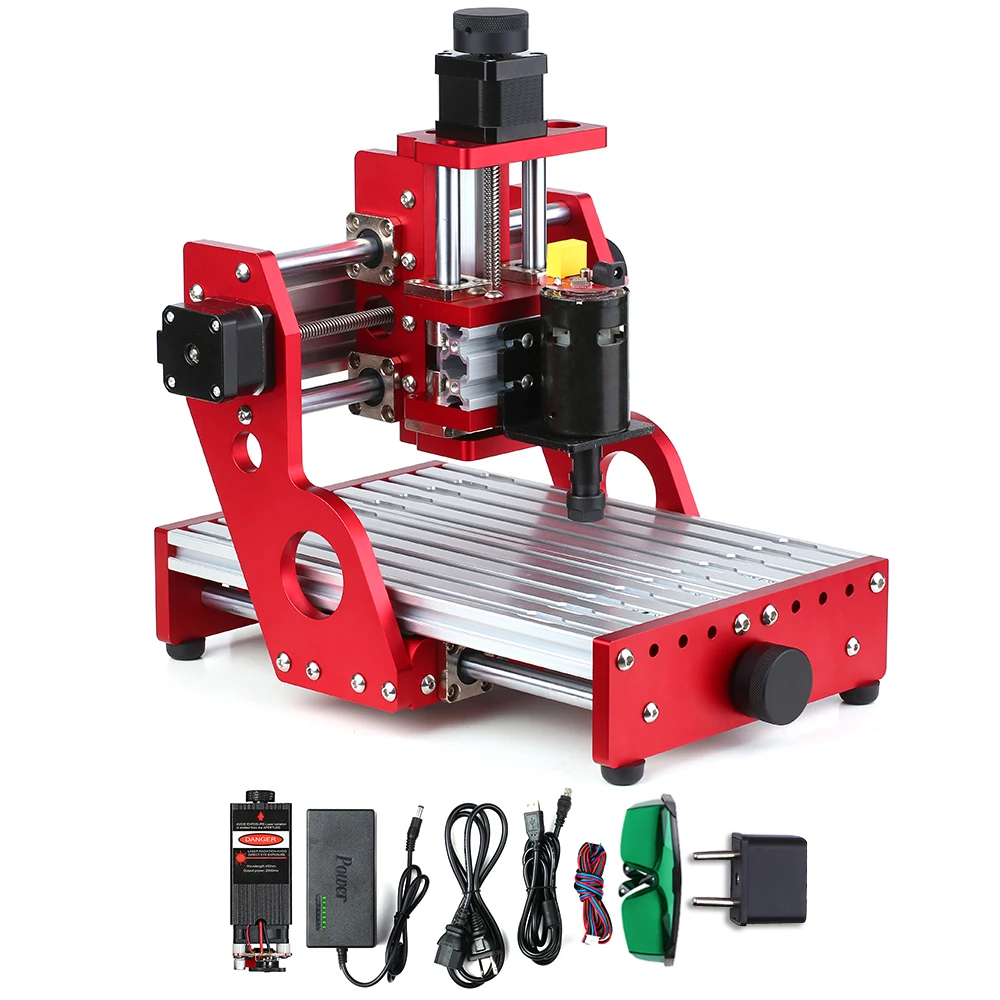 CNC1419 гравировальный станок для резки металла маршрутизатор Настольный DIY фрезерный станок алюминий медь дерево ПВХ PCB машина