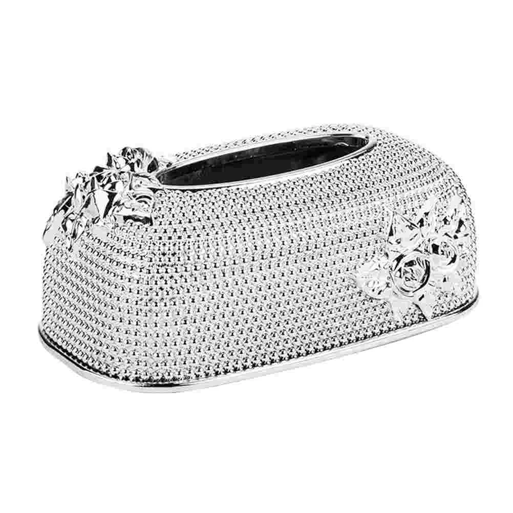 

1pc Hotel Decorative Napkin Box Household Furnishing Storage Adornment