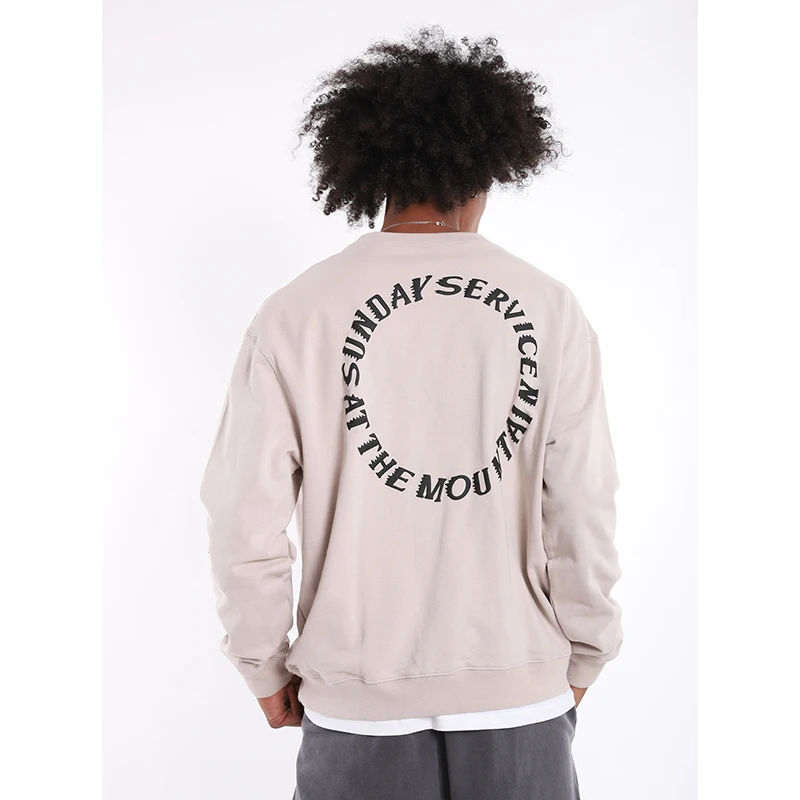 

Kanye West Holy Spirit O Neck Hoodeis Men and Women Streetwear Loose Casual Sweatshirt Harajuku Oversize Terry Pullover Hoody