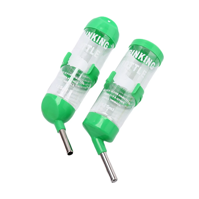 

125ml Plastic Hamster Drinker Water Bottle Dispenser Hanging Pet Drinking Bottle