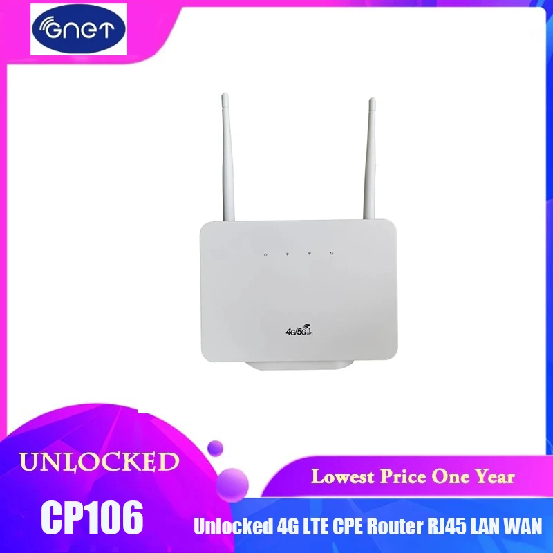 

New 4G Wifi Wireless Router CP106 4G Lte Cat4 150Mbps Wireless With Rj45 Wan Lan 4G Router Pk Huawe B593 B315