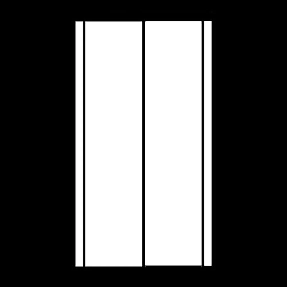 Универсальные автомобильные наклейки на крыло полосатые полностью тело