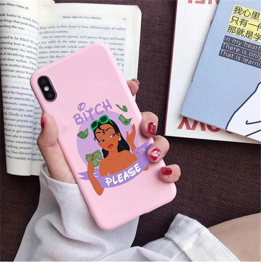Чехол для телефона Un bitch please con las princesitas Disneys для huawei p30 p30 lite p20 p10 mate 20 pro 10 lite honor 20 9 10 lite