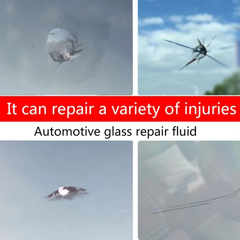 

Automotive Car Windshield Repair Tool Glass Window Crack Repair Fluid Windscreen Anti Scratch Auto Glass Repair Accessories Kit