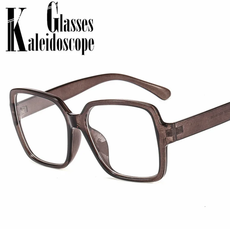 Очки большого размера женские классические квадратные оправы для очков мужские