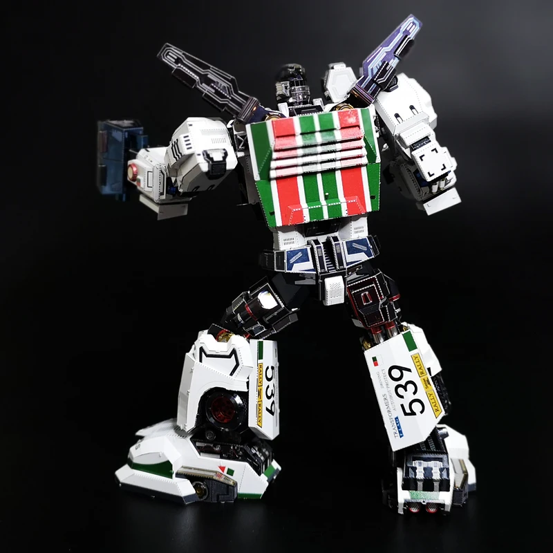 MU 3D металлическая головоломка Wheeljack G1 сменные детали DIY сборка лазерная резка