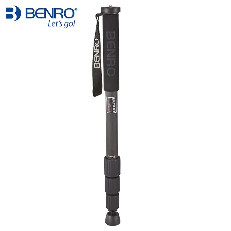 Новый Benro c28t Портативный 4 Роговая рама профессиональный монопод из углеродного