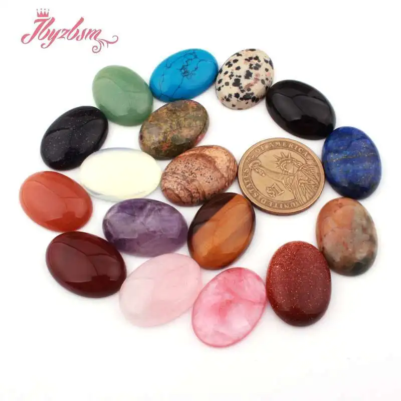 

5 шт., бусины из натурального камня для изготовления ювелирных изделий