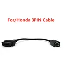 Acheheng автомобильные кабели для OBD 2 кабель 3pin OBD1 адаптер OBD2 OBDII 3 pin до 16 контактный разъем для Honda 3pin 16 P кабель
