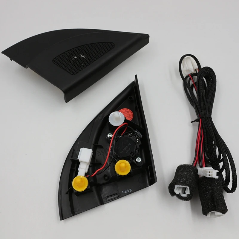 Автомобильная Труба Колонки твитер с тремя краями головы колонки для Hyundai Solaris