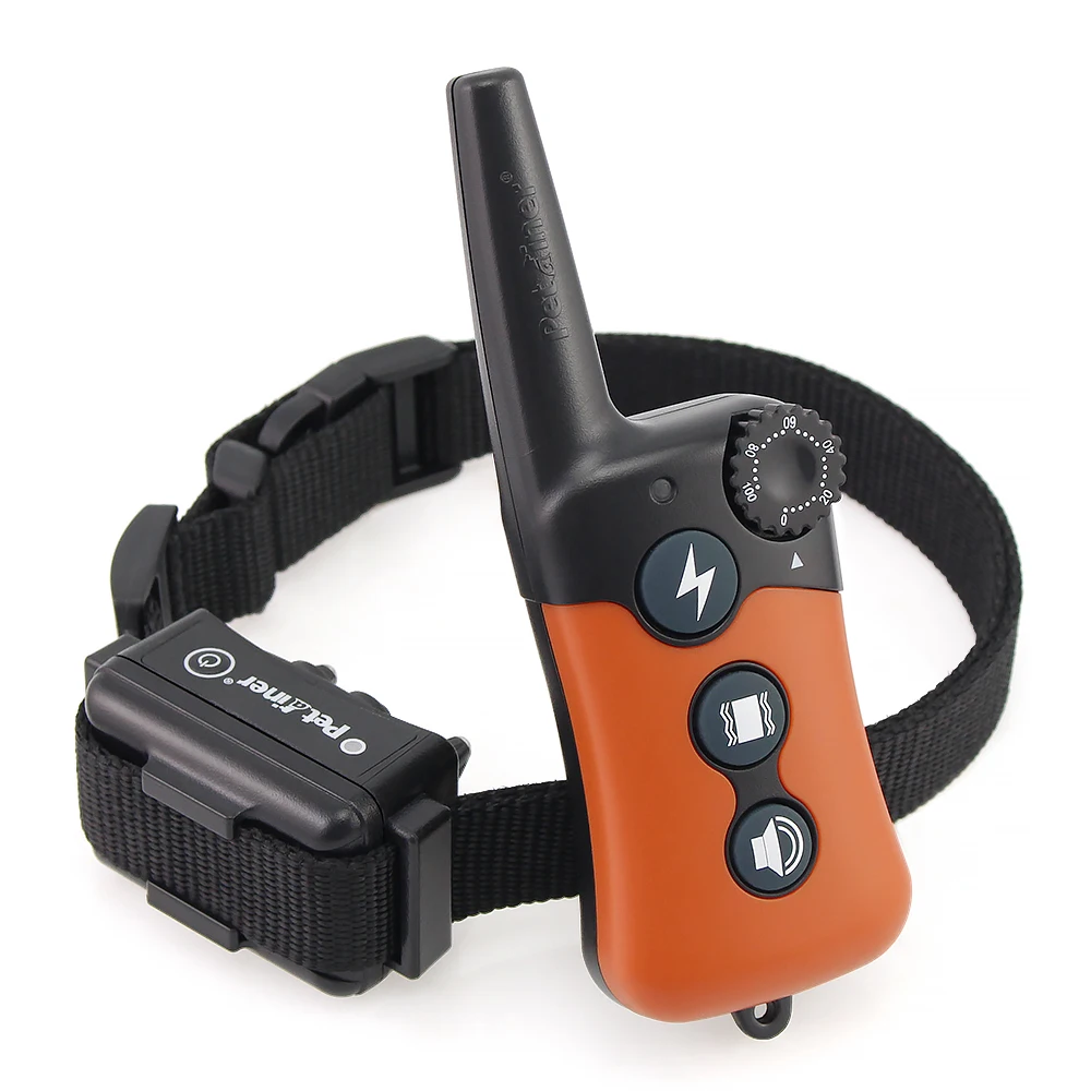 Petrainer PET619A-1 800M ошейник для тренировки собак-вибрация/статический шок/Tone