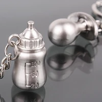 baby bottle pacifier pacifier keychain birthday baby shower party baptism souvenirs for wedding decoration guests