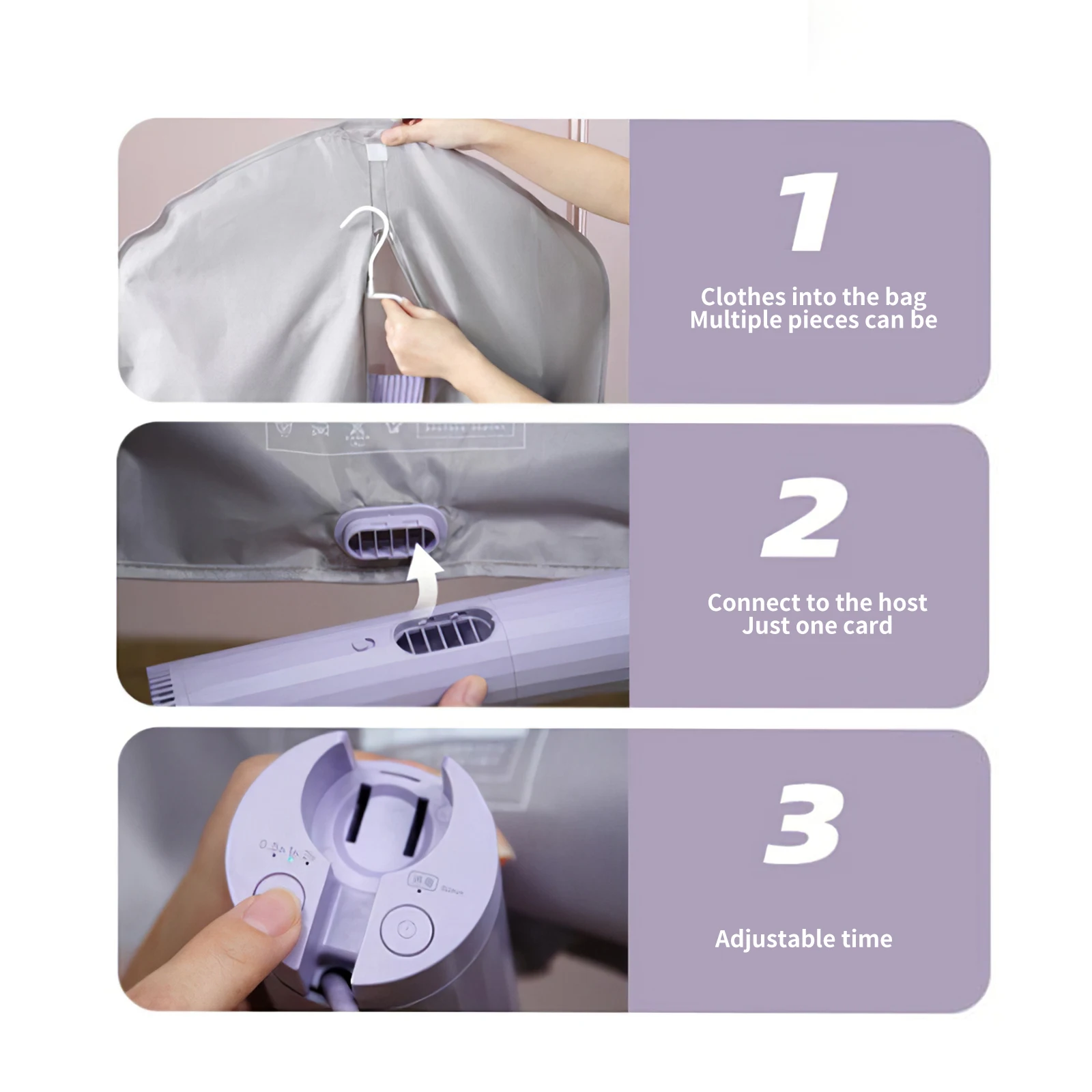 

Multifunctional Mini Clothes Dryer Household Electric Cloth Dehumidifier Dryer Portable Tumble Dryer Function Sealing Drying Bag