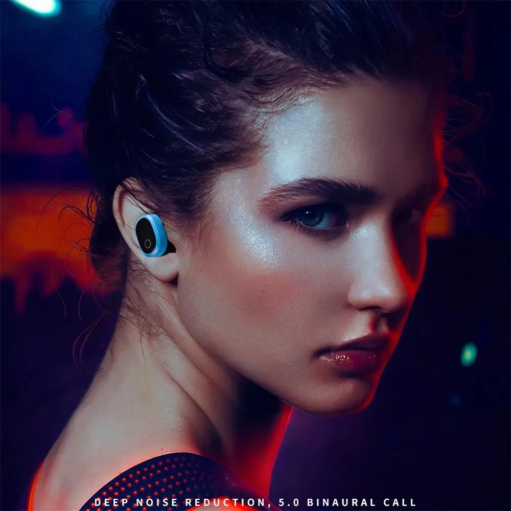 Оригинальные наушники A9 mi ni портативные спортивные Bluetooth 5 0 настоящие