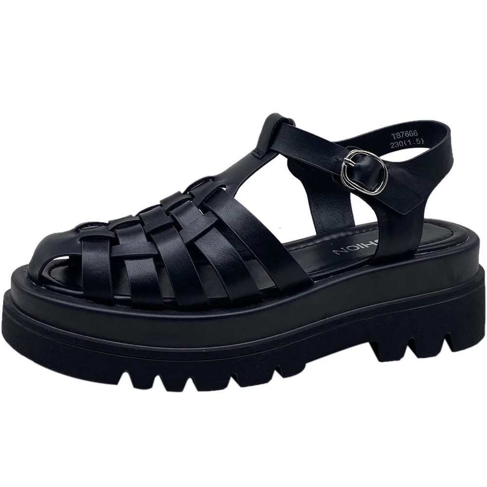 

Beige Heeled Sandals Female Shoe 2021 Women's Shallow Mouth Black Girls New Summer Elastic Band Comfort Flat Gladiator Fashion
