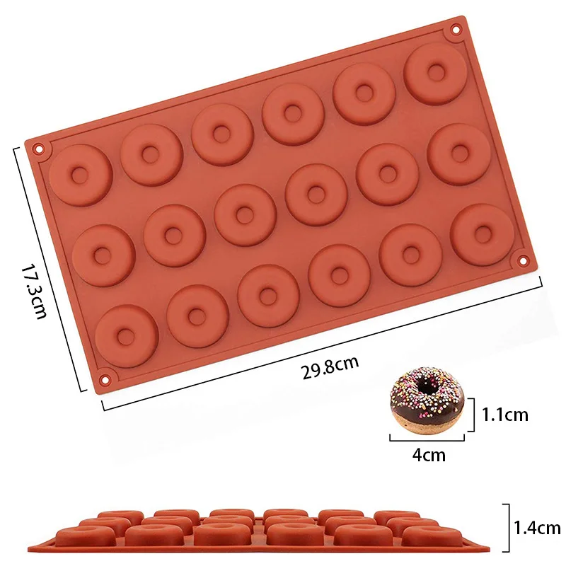 Круглый выпечки diy пончик серии силиконовые формы для торта Многофункциональный
