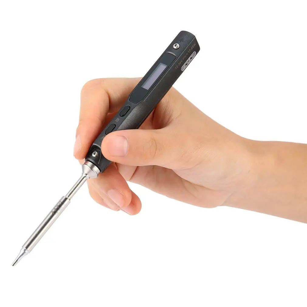 

Quality Stylish TS100 65W Mini Electric Soldering Iron Station Digital OLED Screen Adjustable Temperature with Solder Tip Suppl