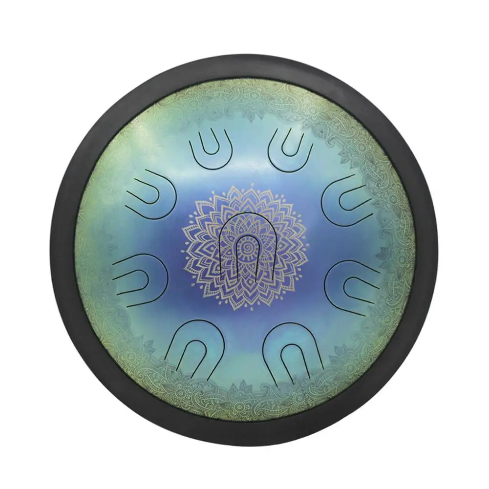 14 дюймов UU барабан для рук сковорода D-мелкие Профессиональный сплав Сталь язык