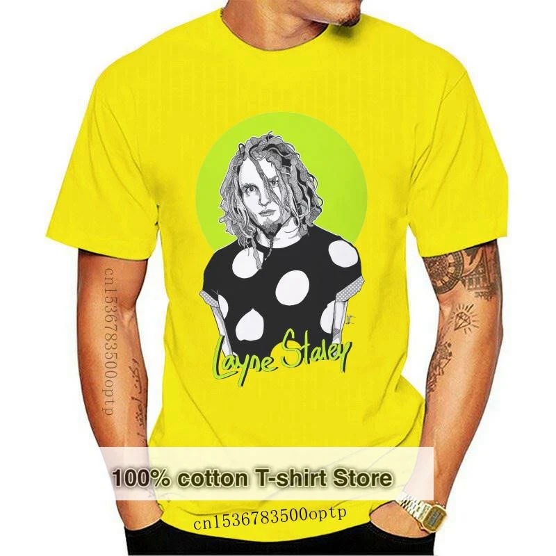 

New Rock Band Men T-Shirt Star Character Short Sleeve T Shirt Layne Staley Printed 100% Cotton Tops Cool Tee Shirts Blusa Mascul