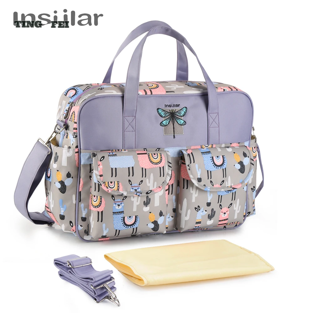 

Waterproof Diaper Bag Large Capacity Handbag Messenger New Styles Travel Bag Multifunctional Maternity Mother Baby Stroller Bags