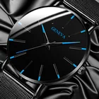 Прямая поставка 2020 мужские модные часы простые мужские деловые ультратонкие кварцевые часы с сетчатым браслетом из нержавеющей стали Relogio Masculino
