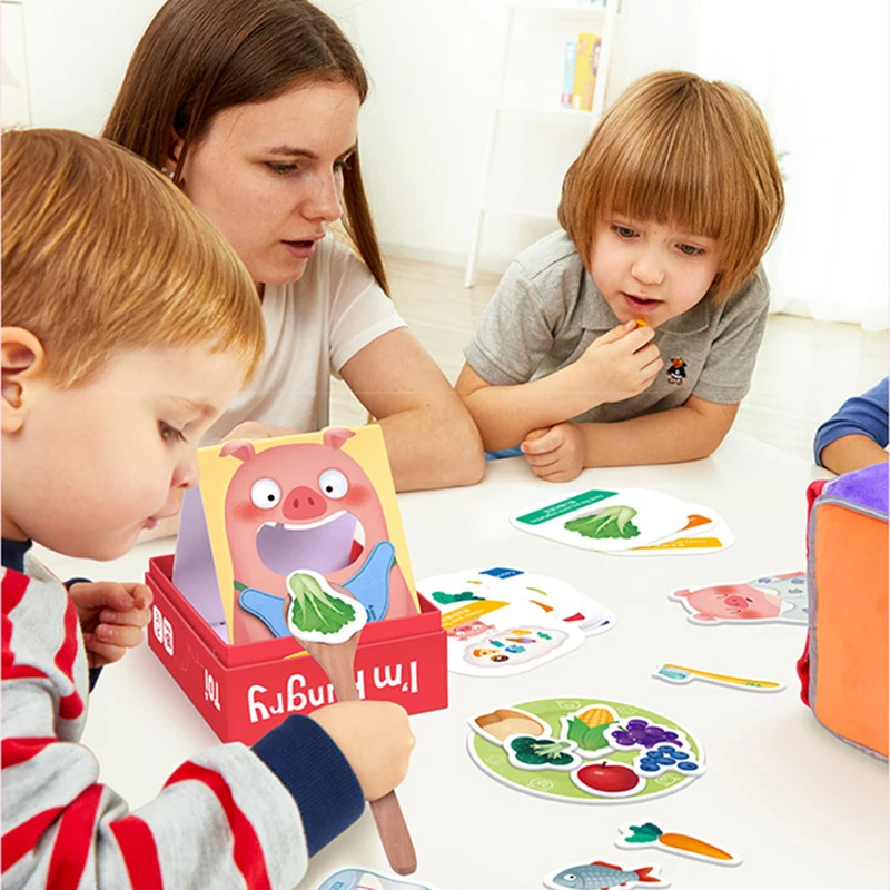 Детские настольные игры бумажные ранние Ранние обучающие для детей забавные