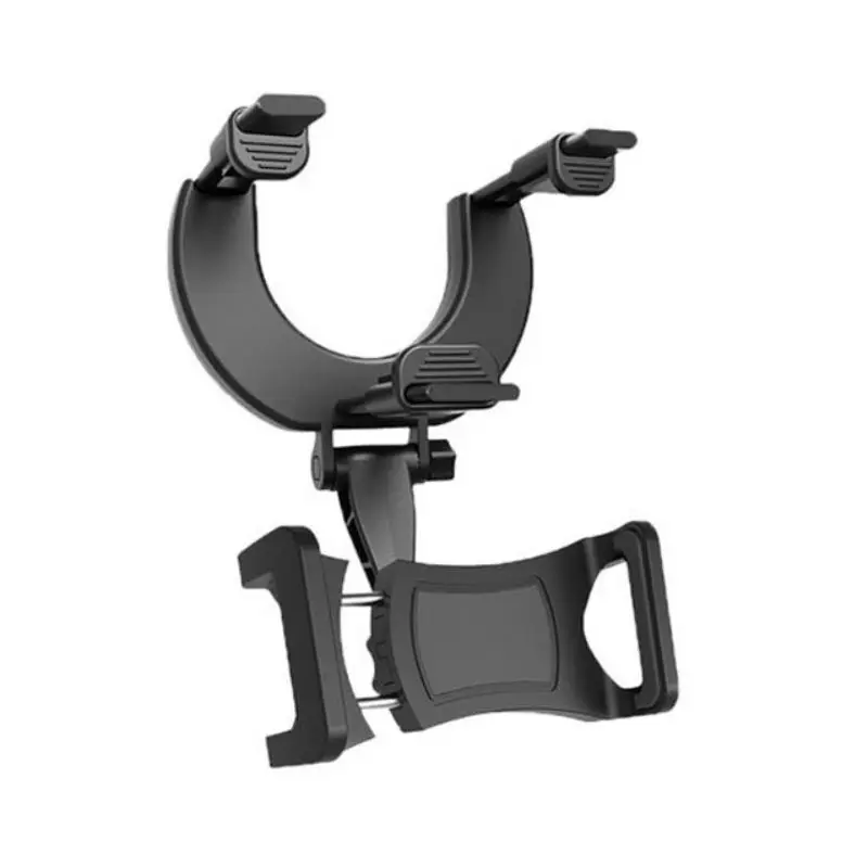 

1PC Durable Universal 360° Car Rearview Mirror Phone Mount Stand Holder Cradle For Cell Phone GPS Car Rear View Mirror Holder