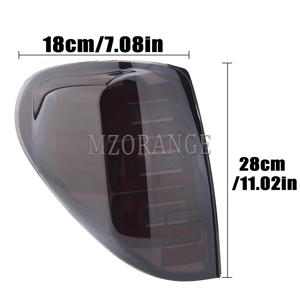 Скидка Автомобильный светодиодный задний фонарь для Mitsubishi L200 Triton Colt 2005-2014, задний стоп-сигнал, противотуманная фара, сигнал поворота, автомобильны...