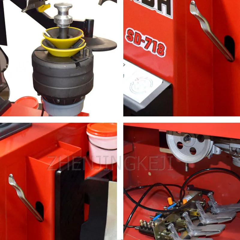 

Car Tires Disassembly Machine Tire Chop Machine 220V/380V Lean Back No Turntable Electric Tire Changer Auto Repair Equipment