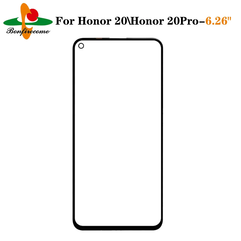 

10Pcs\lot LCD Front Touch Screen Glass Outer Lens For Huawei Honor 20 YAL-AL00 YAL-L21/ Honor 20 Pro YAL-L41 YAL-AL10 YAL-TL10