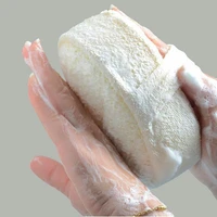 natural loofah body scrubber bath exfoliating scrub sponge soft shower brushes exfoliator shower puff massager body skin care