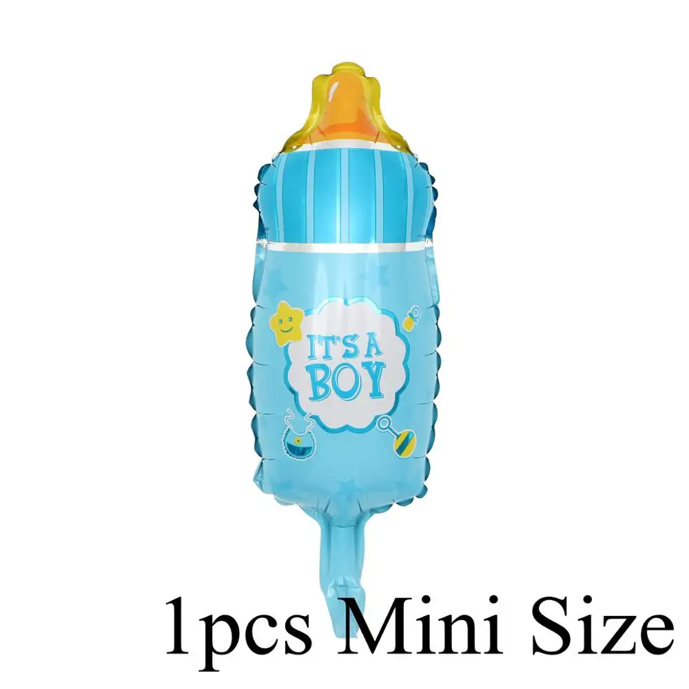 1pcs as the picture 5 шт./лот мини малыш душ мальчики девочки праздник украшения из фольги шары коляска гелиевые шары день рождения поставки globos - Цвет: 1pcs as the picture