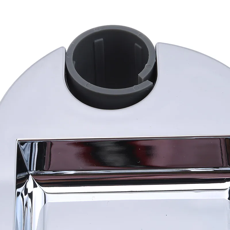 Silver мыльница душ направляющей мыло пластины Регулируемый распылитель держатель