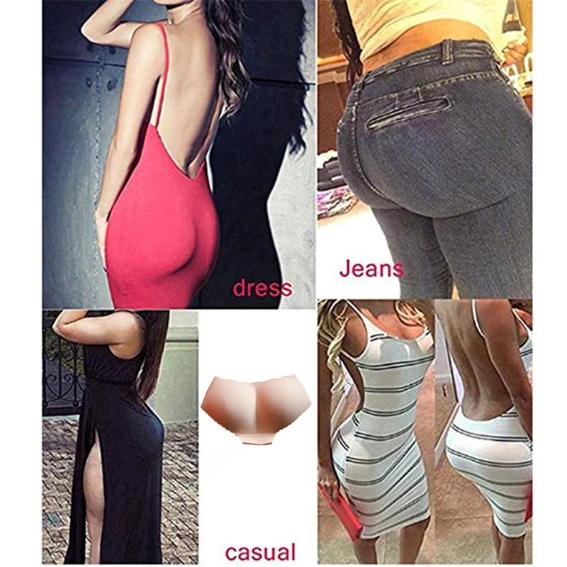

CXZD Women Butt Lifter Shapewear Seamless Padded Underwear Hip Enhancer Panties Control Body Shaper Briefs